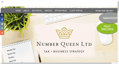 Desktop Screenshot of numberqueen.com
